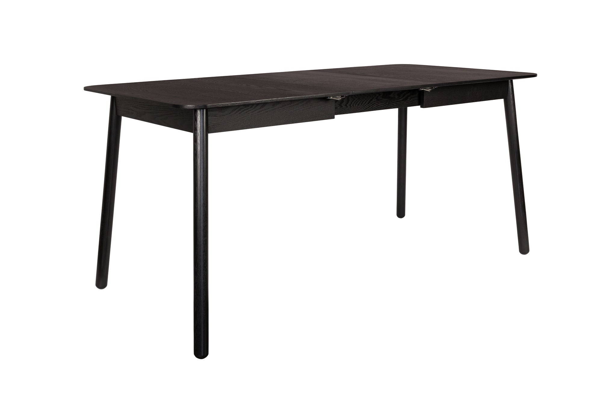Zuiver Glimps Black Wood Extending Dining Table
